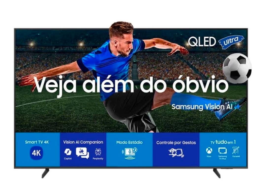 Samsung Vision AI TV 55" QLED ULTRA 4K QEF1 2025